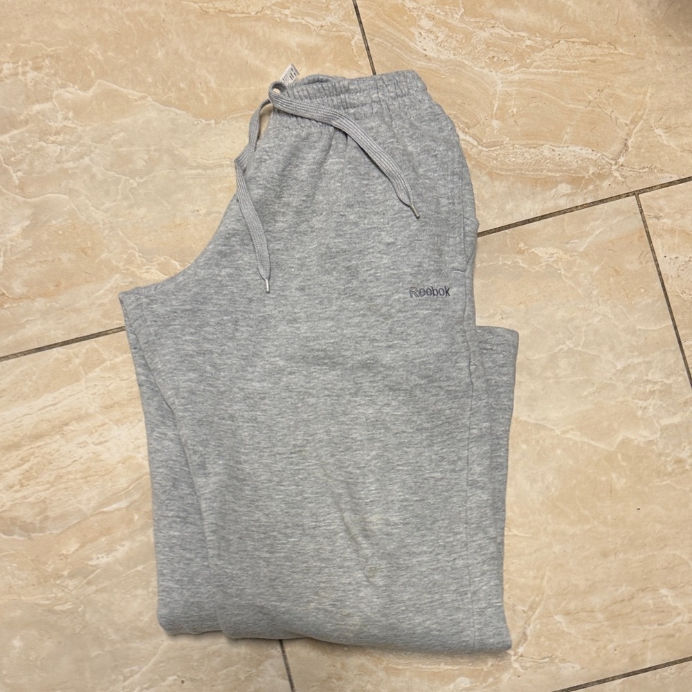 Reebok Heather Gray Joggers